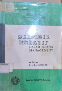 Berpikir Kreatif Dalam Bidang Management