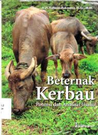 Beternak Kerbau : Potensi dan Analisis Usaha