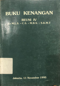 Buku Kenangan Reuni IV