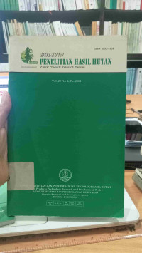 Buletin Penelitian Hasil Hutan