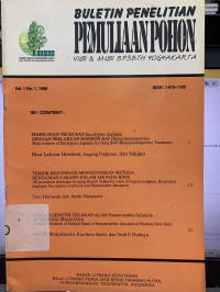 Buletin Penelitian Pemulihan Pohon