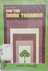 DAFTAR NAMA TANAMAN