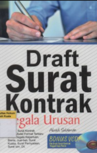 Draft Surat Kontrak Segala Urusan