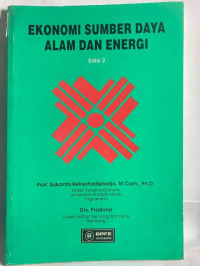 Ekonomi Sumber Daya Alam dan Energi