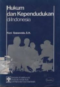 Hukum dan Kependudukan di Indonesia