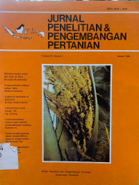 Jurnal Penelitian dan Pengembangan Pertanian