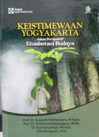 KEISTIMEWAAN YOGYAKARTA dalam Perspektif Etnobotani Budaya