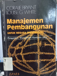 Manajemen Pembangunan Untuk Negara Berkembang