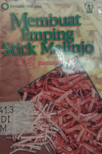 Membuat Emping Stick Melinjo