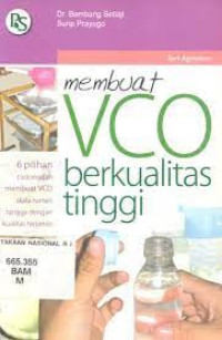 Membuat VCO Berkualitas Tinggi