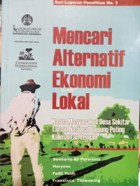 Mencari Alternatif Ekonomi Lokal