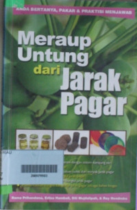 Meraup Untung dari Jarak Pagar