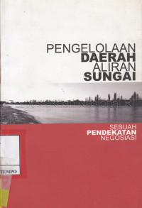 PENGELOLAAN DAERAH ALIRAN SUNGAI