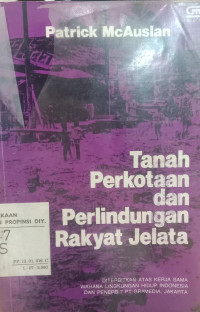 Tanah Perkotaan dan Perlindungan Rakyat Jelata