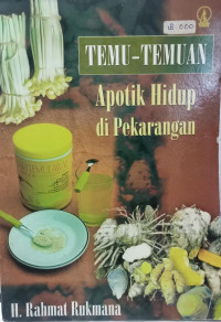 Temu - Temuan Apotik Hidup Di Pekarangan